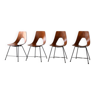 "Ariston" chairs by Augusto Bozzi