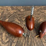 Teak bird bottle opener 1960s
