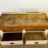 Authentic old butcher's block