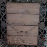 Open carved wooden mirror 90x114cm