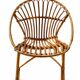 Vintage rattan armchair