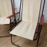 Set of 2 folding chairs