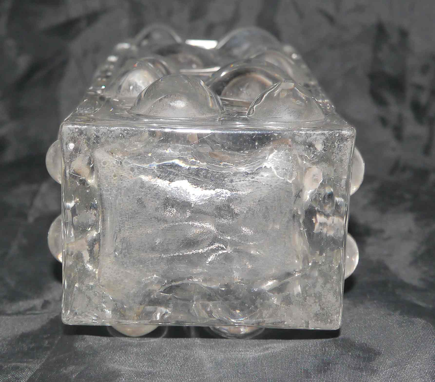 Bubble vase style "Bubble" glass 26 cm – 70's years