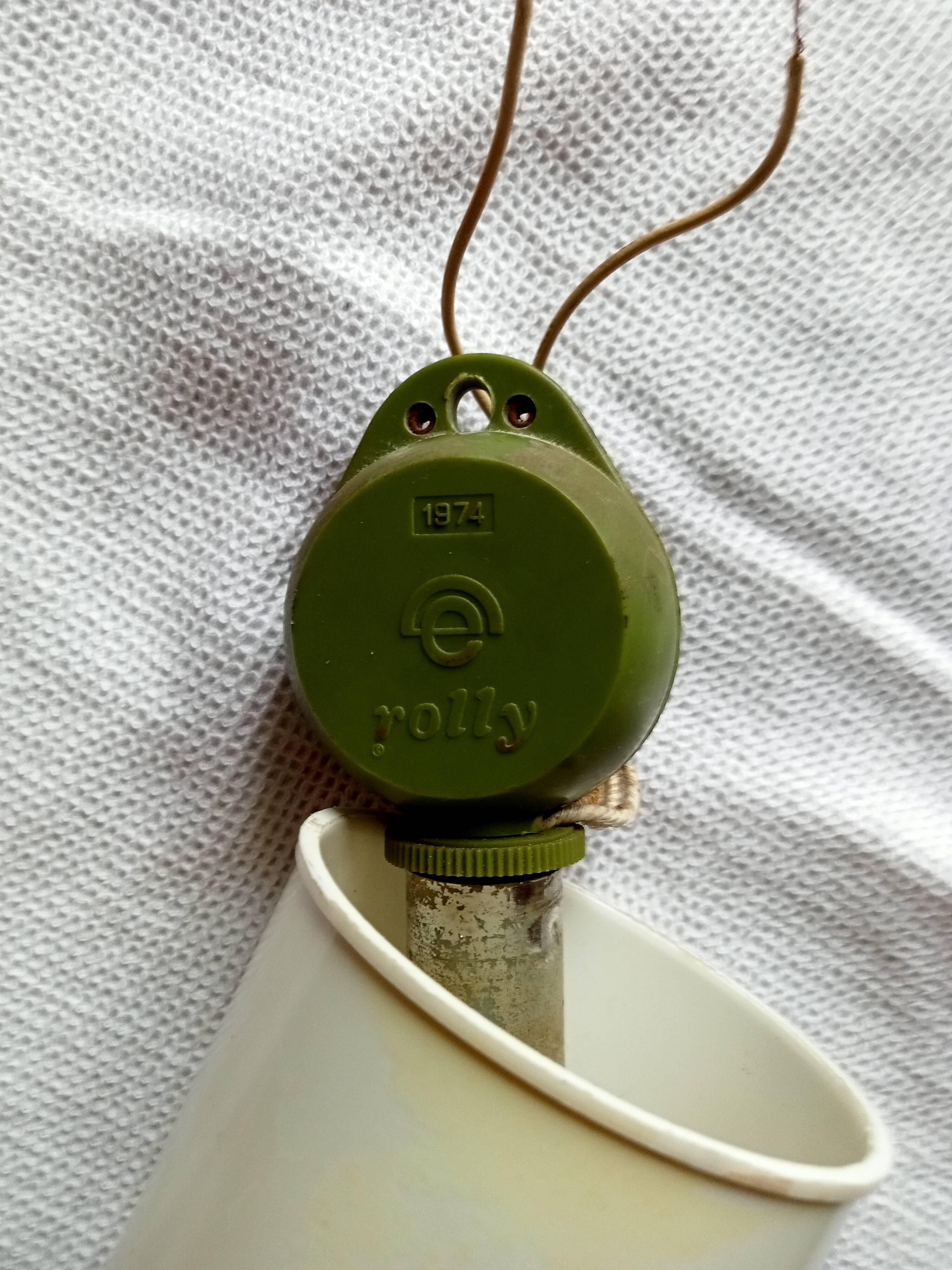 VINTAGE SUSPENSION MONTE ET DESCENDS / ORANGE GLOBE / 70s/80s