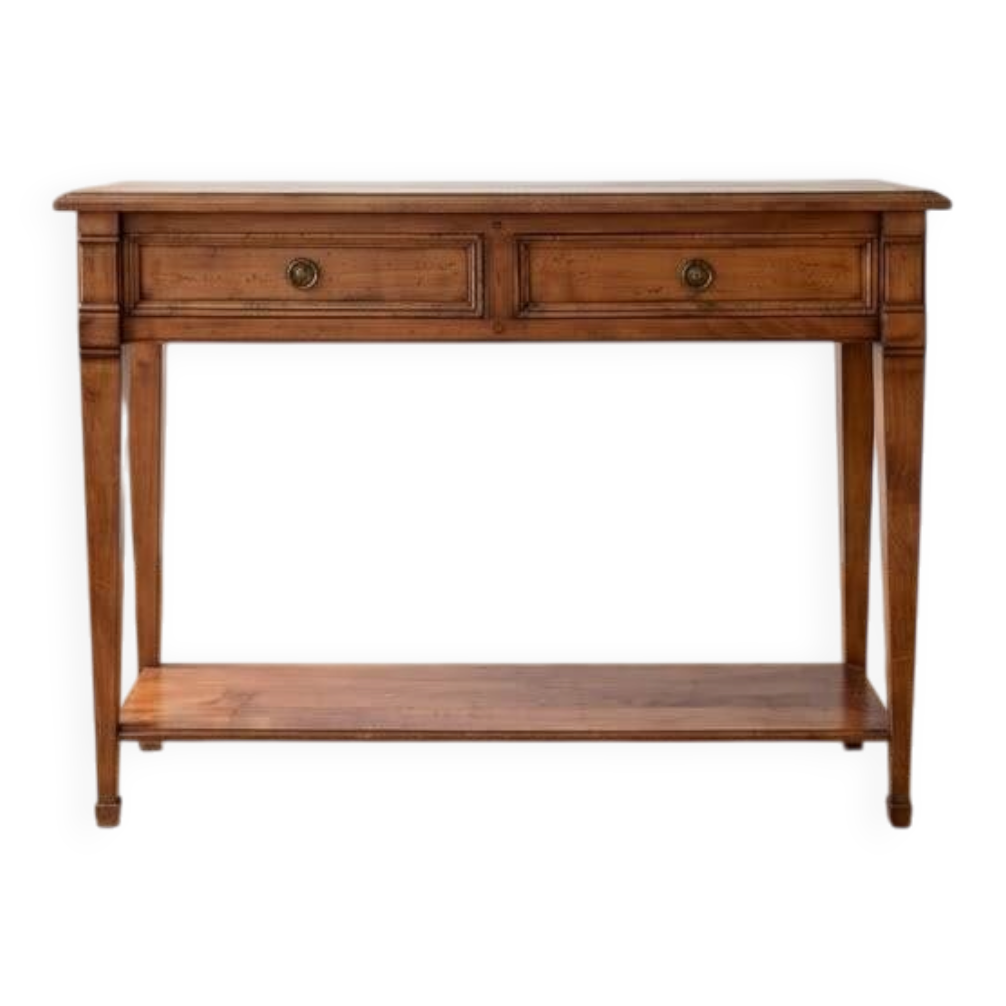 Louis Philippe solid wood console set