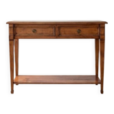 Louis Philippe solid wood console set