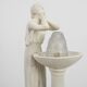 Art Deco Vichy Advertising Lamp in Plaster, Belgium 1930s