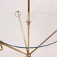 Brass tripod floor lamp Maison Jansen