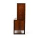Rare Danish Bar Cabinet with Leather Parts 1960s
