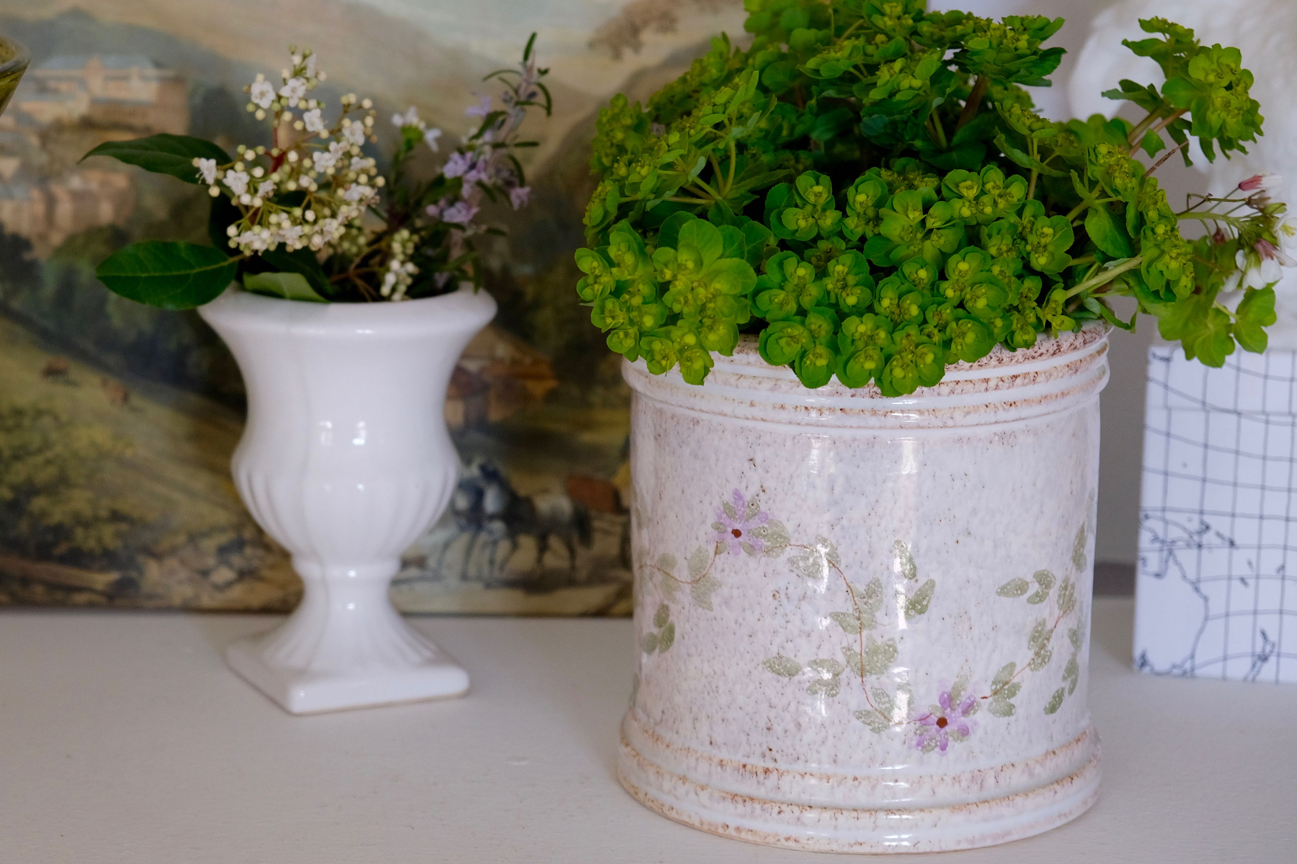 Pot cache Vallauris 50s