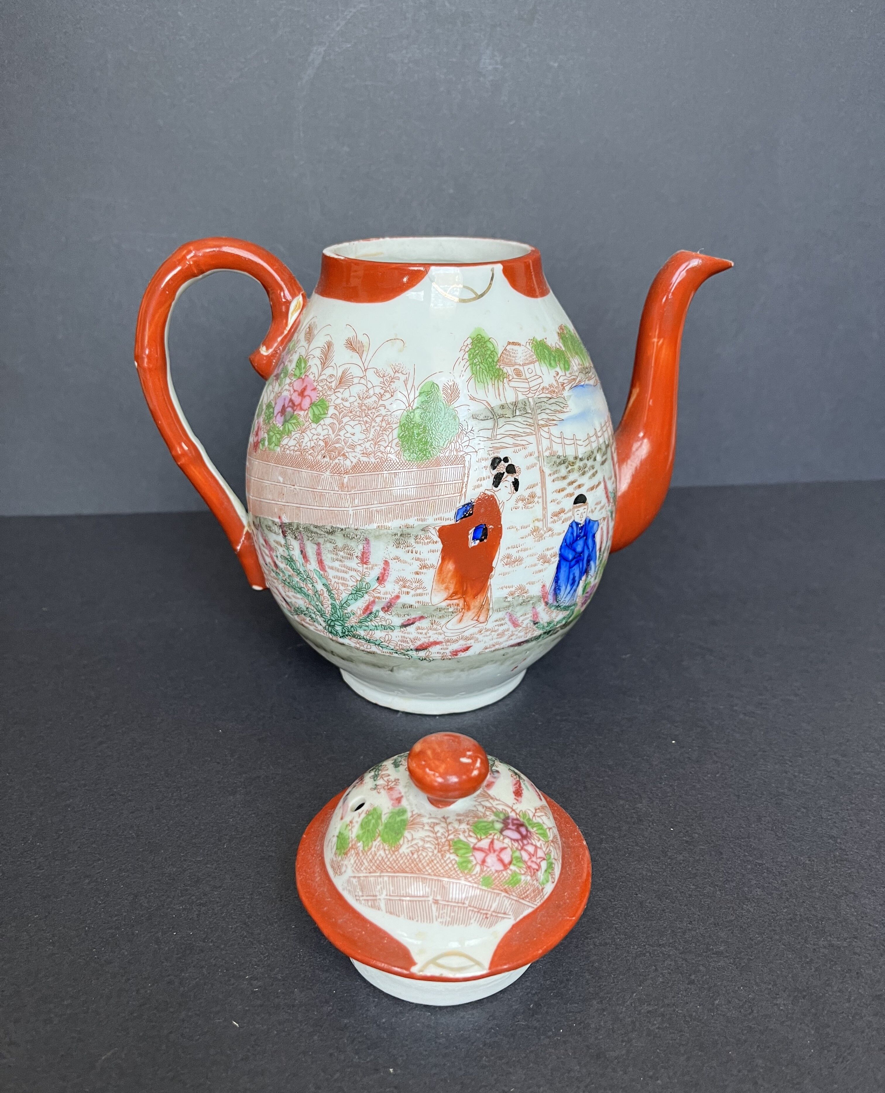 Chinese porcelain teapot
