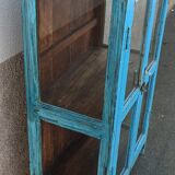 Old wooden showcase