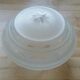 Vintage saucer lamp globe