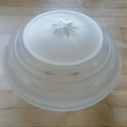 Globe de lampe vintage soucoupe