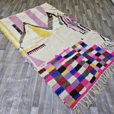 Natural handmade Moroccan rug 3 x 2 m