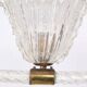 Lampe suspendue en verre de Murano vintage Barovier et Toso, années 1940.