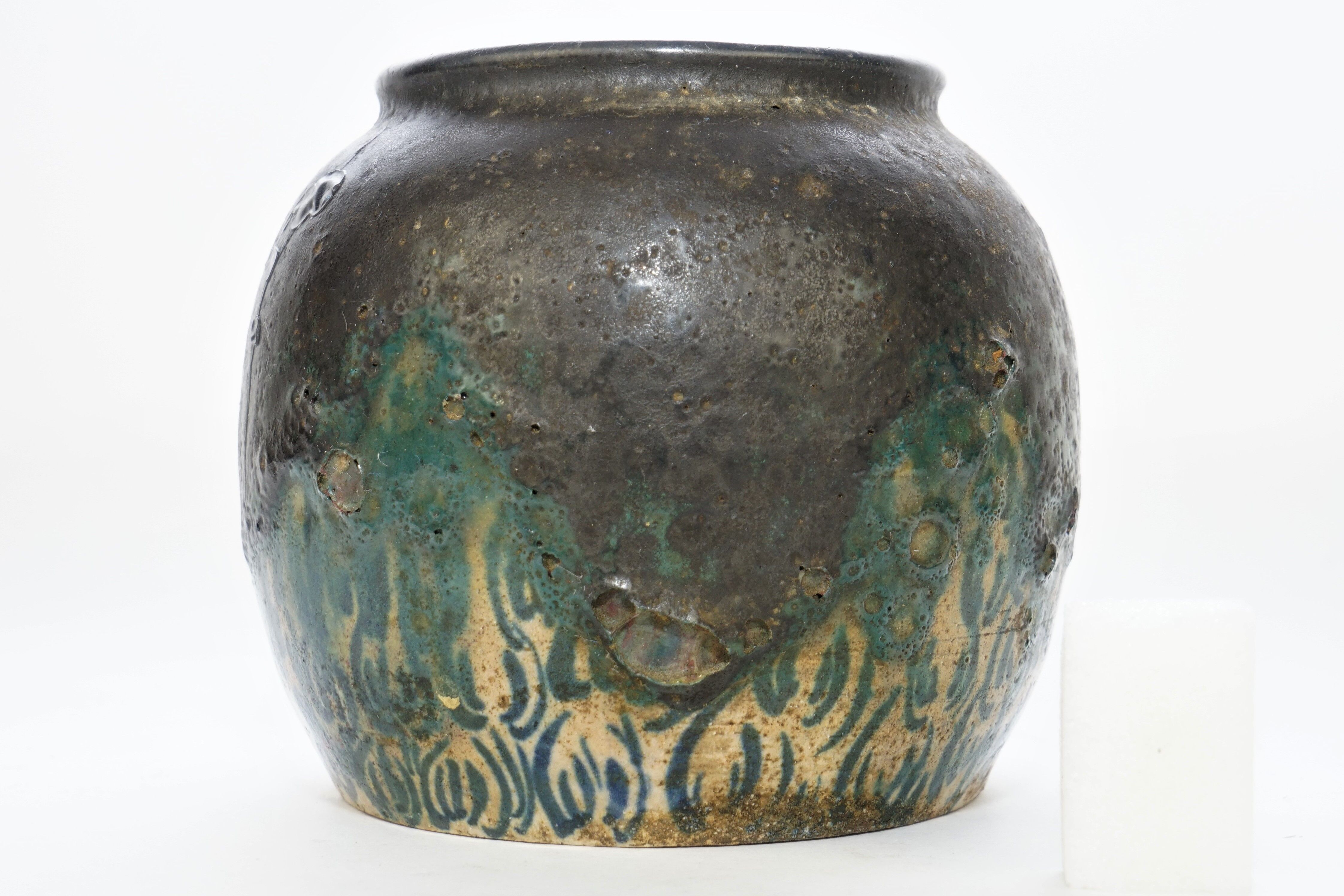 Andre Metthey 1871-1920 small sandstone vase