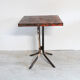 Table de bistrot en métal Tolix circa 1950