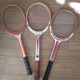 Serie de 3 raquettes de tennis vintage