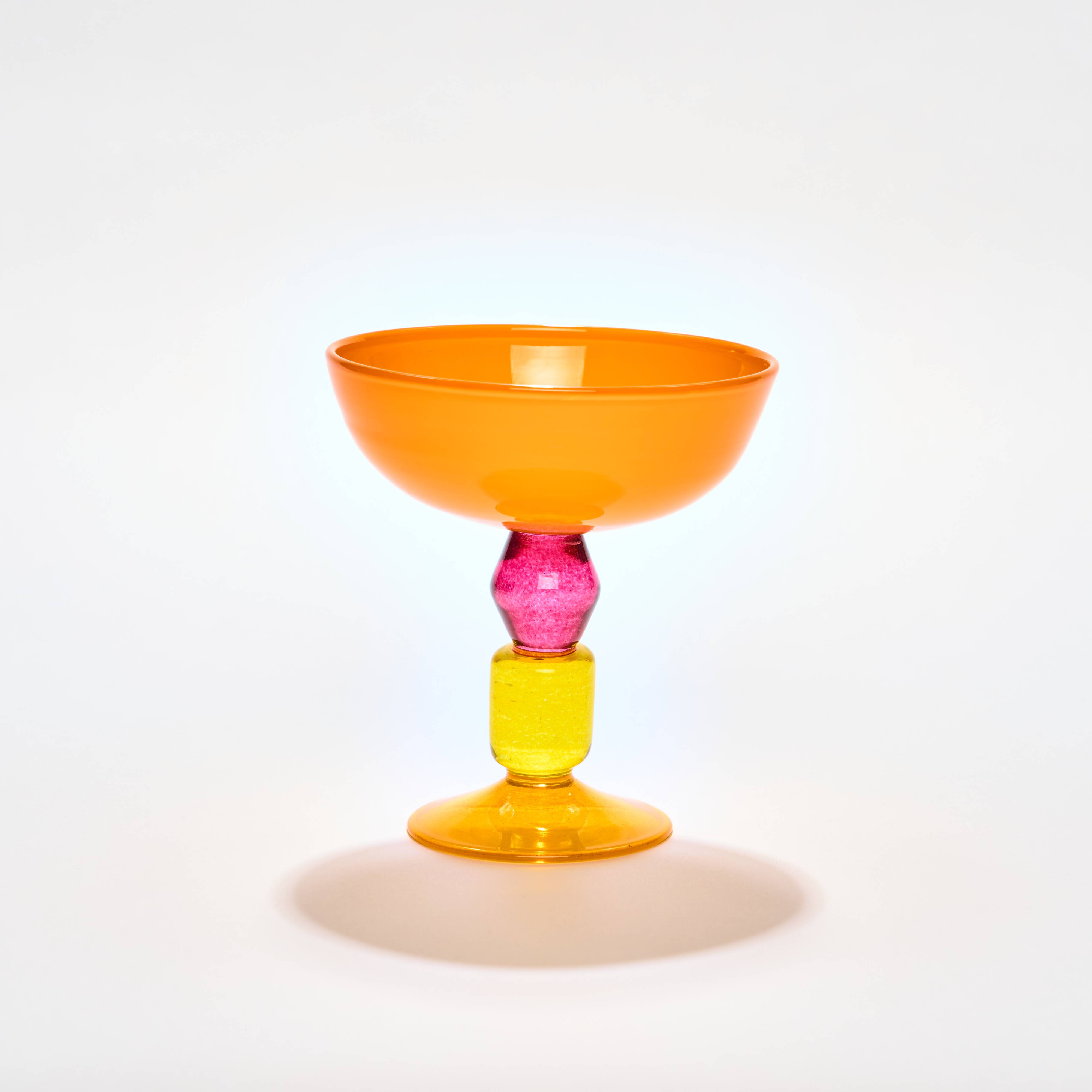 Miami Ice Cream Cup in Orange