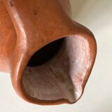 Vase pitcher XL in potter's terracotta 1960