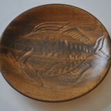 4 fish pattern plates