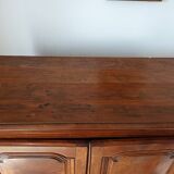 High walnut sideboard, early 20th century
