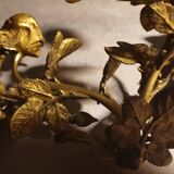 19th century bronze candlesticks