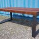 Industrial Wood-Metal Table