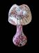 Vase en verre soufflé Clichy moucheté