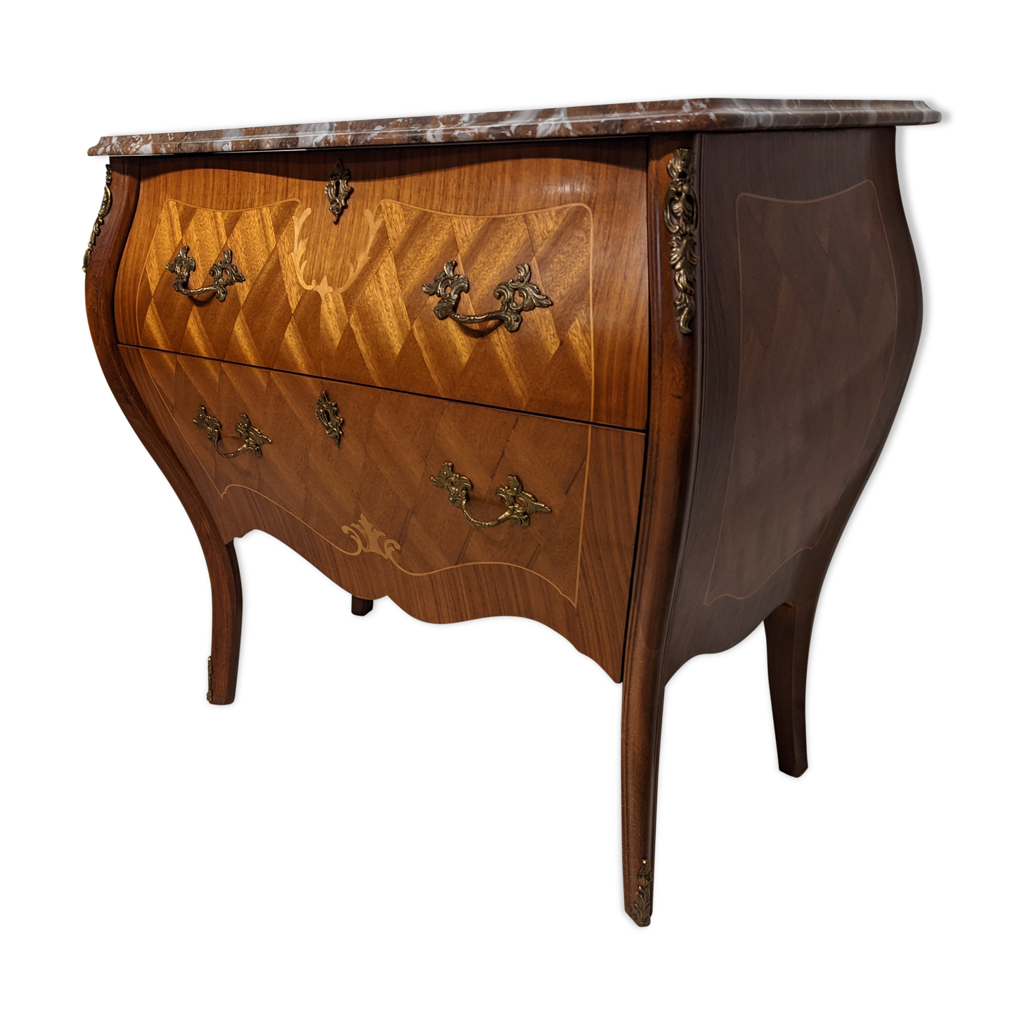 Commode tombeau de style Louis XV