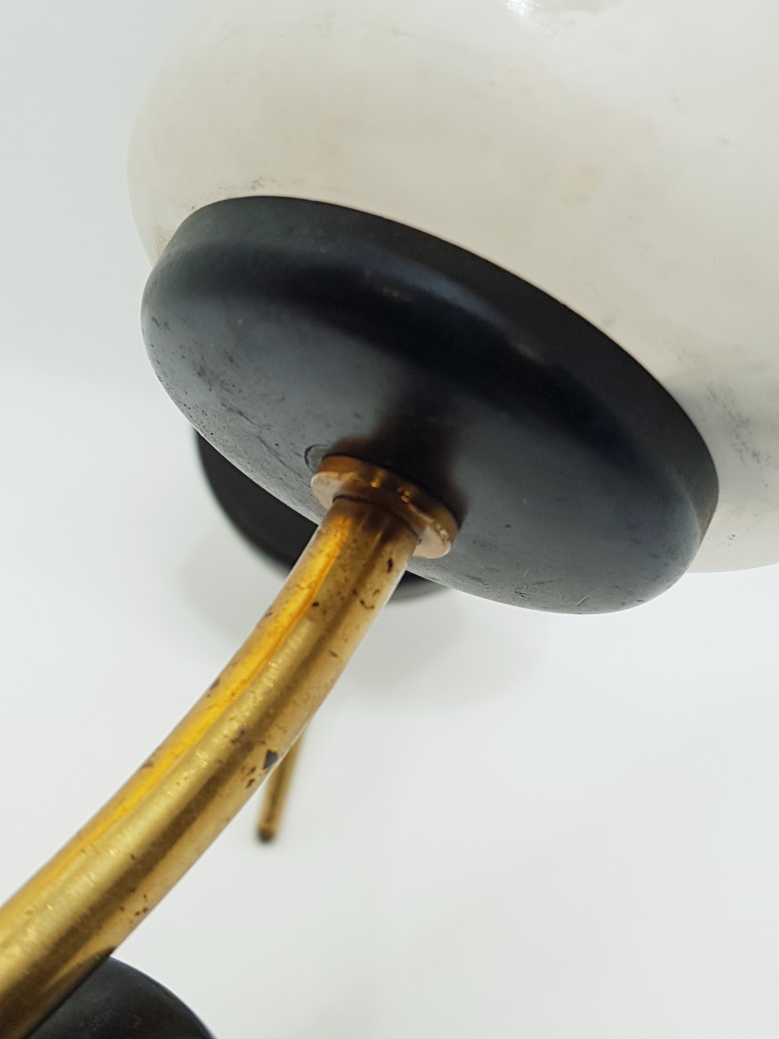 Pair of mid-century wall lamps