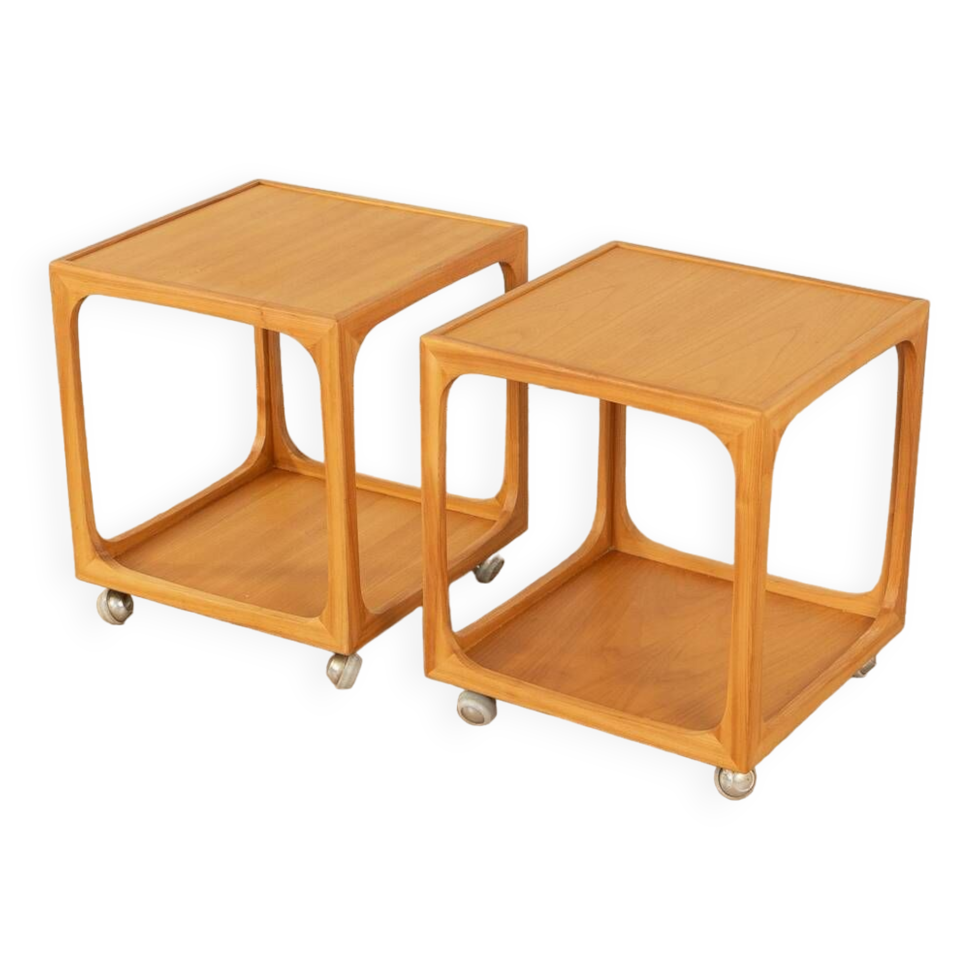 2 side tables from the 1960s, Wilhelm Renz