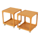 2 side tables from the 1960s, Wilhelm Renz