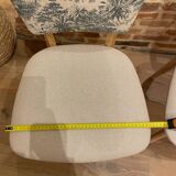 2 renovated vintage chairs from the 50s/60s.