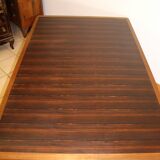 Art deco table in Macassar ebony