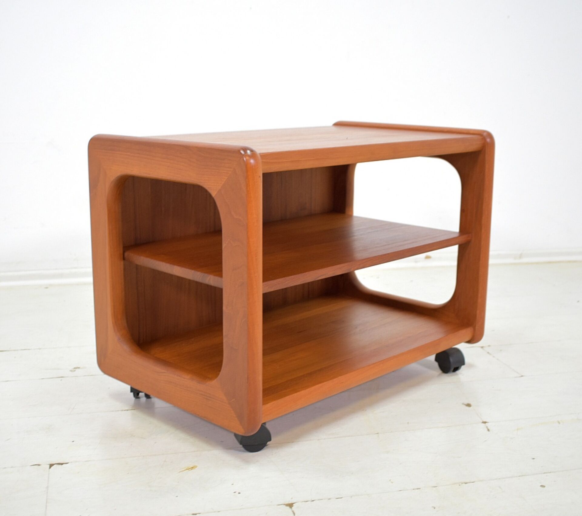 Side table by Toften Møbelfabrik 1960s Danish teak Scandinavian