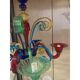 Murano Multicolors Glass Chandelier Random Colors 5 Arms