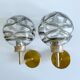 Paire de appliques en verre de Murano vintage