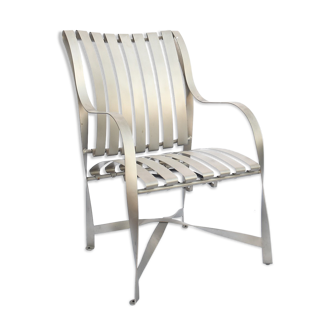 Metal armchair