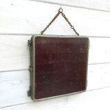 Former barber triptych mirror 77x24cm