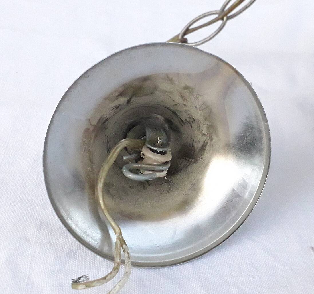 Glass pendant light 1970