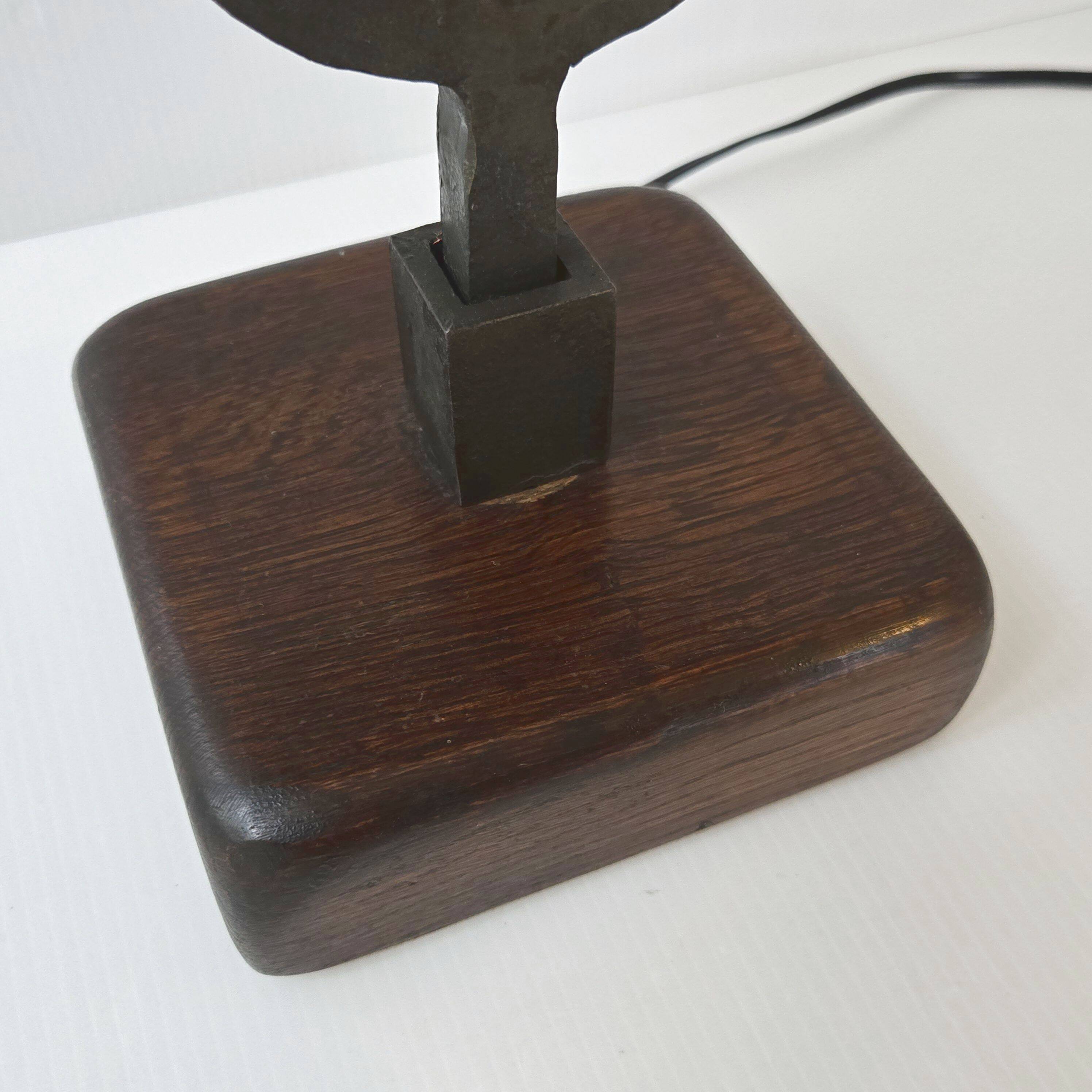 Vintage Brutalist Lamp 1970