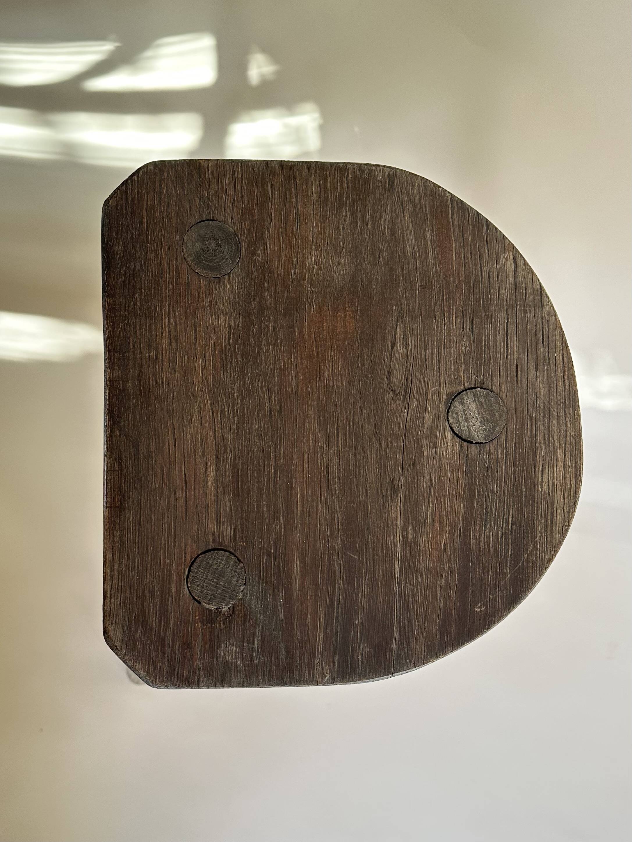 Tripod stool, late 19th century