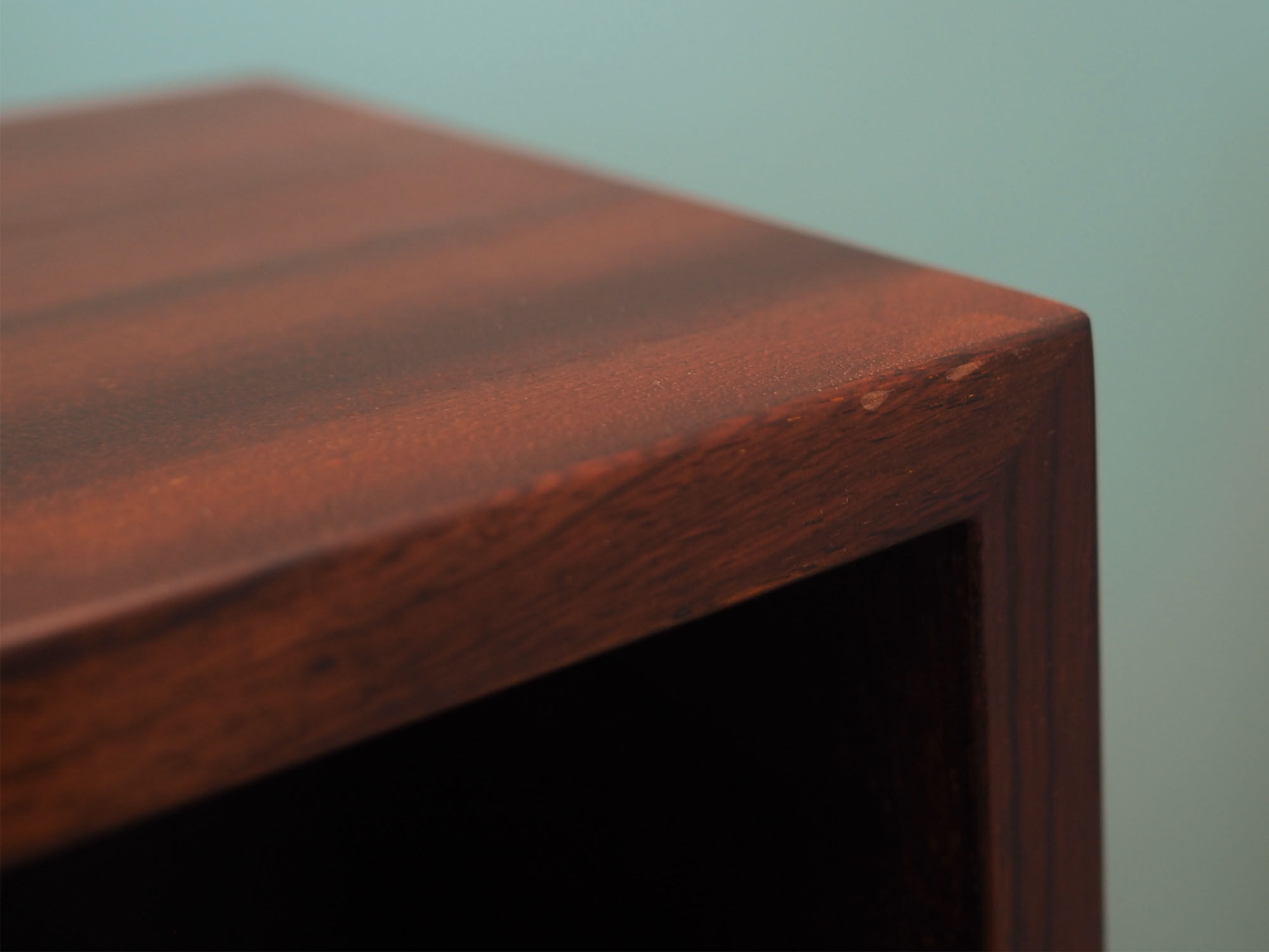Rosewood bookcase, Danish design, 1960s, manufactured by Omann Jun