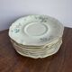 Set of 6 Limoges porcelain plates