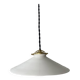 Old conical pendant in vintage opaline