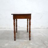 Vintage wooden desk side table