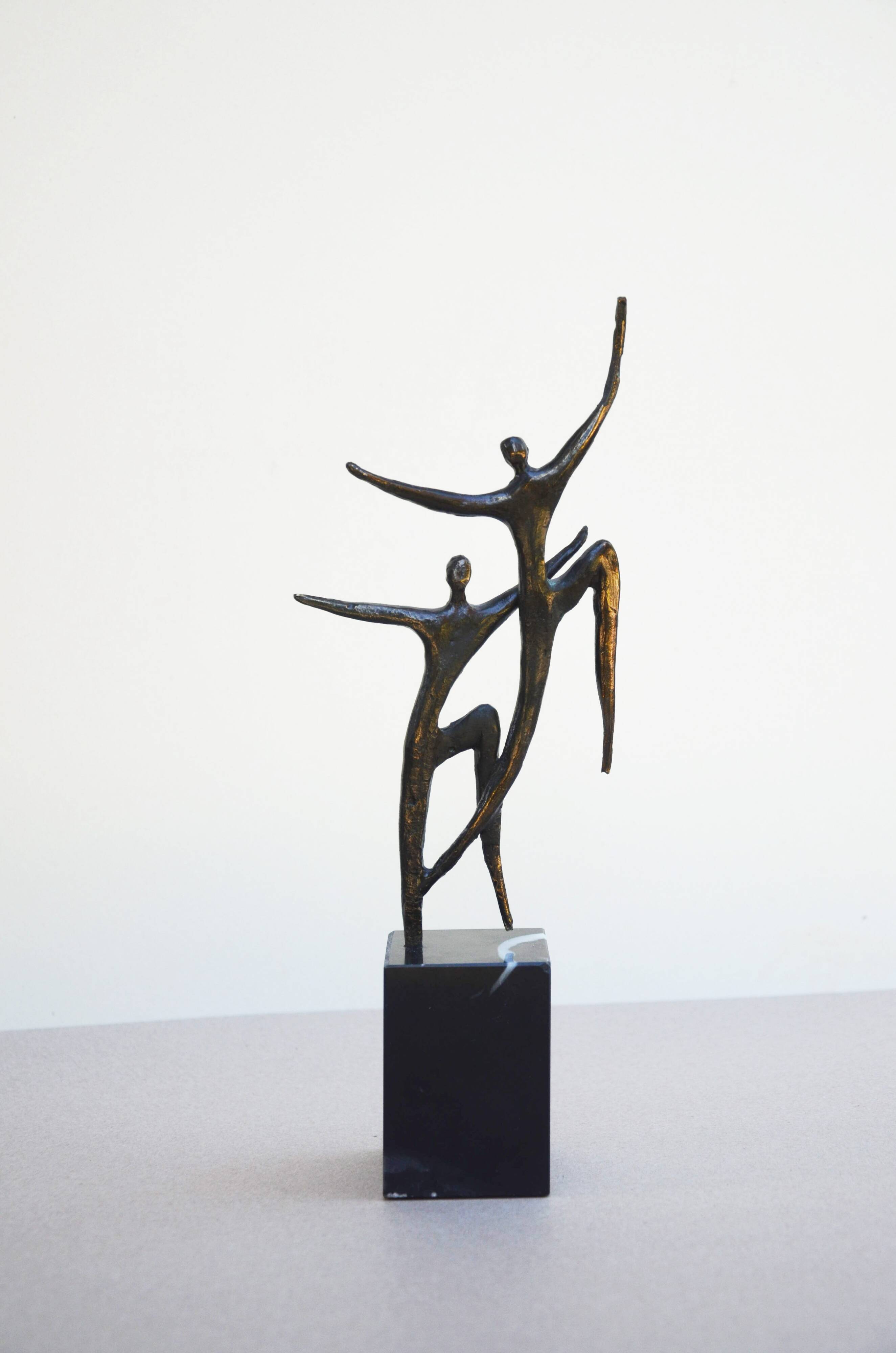 Signed bronze sculpture