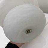 Vintage Murano Italy mushroom lamp with spiral decoration